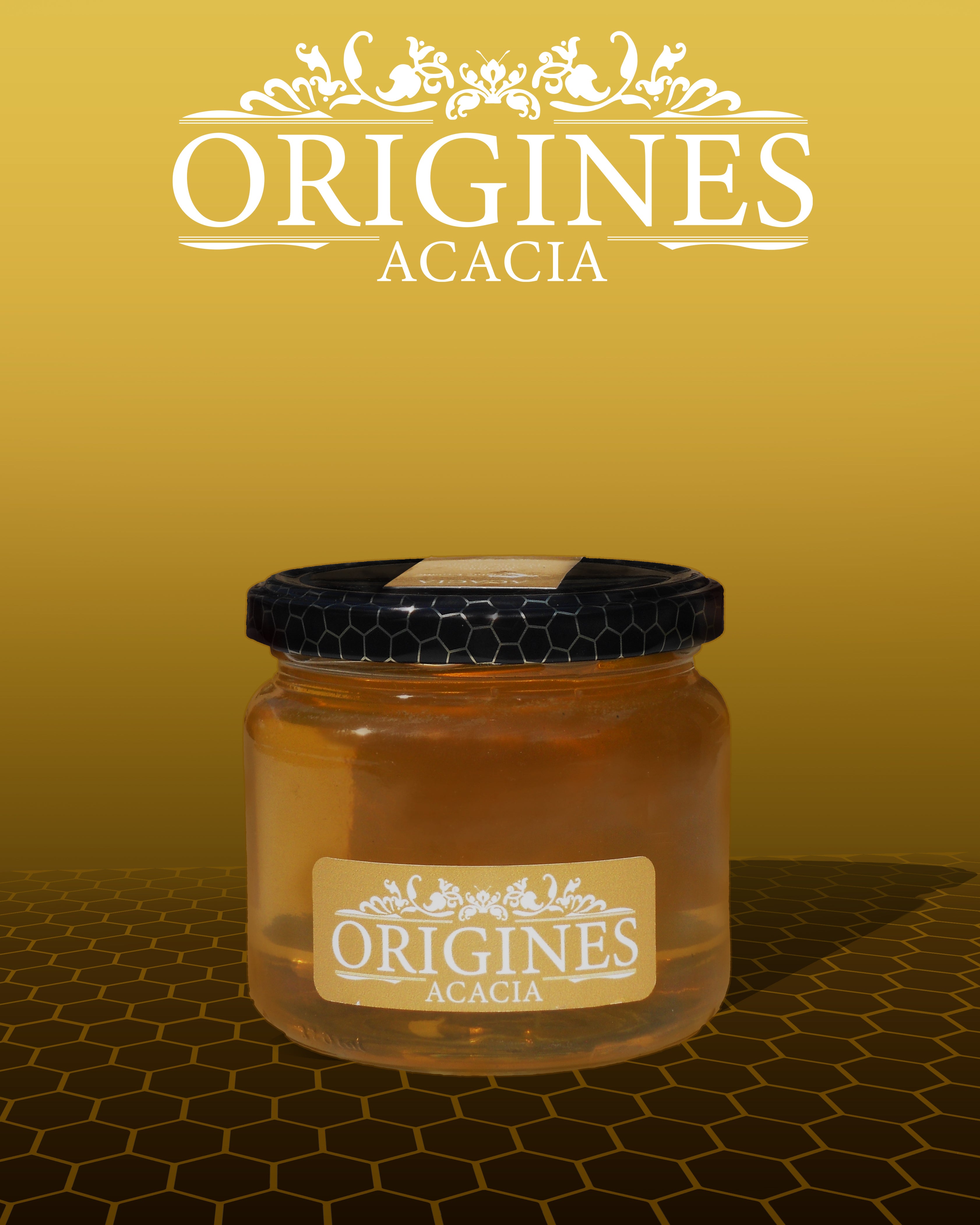 Miel liquide d'Acacia - Un p'tit bout d'Auvergne